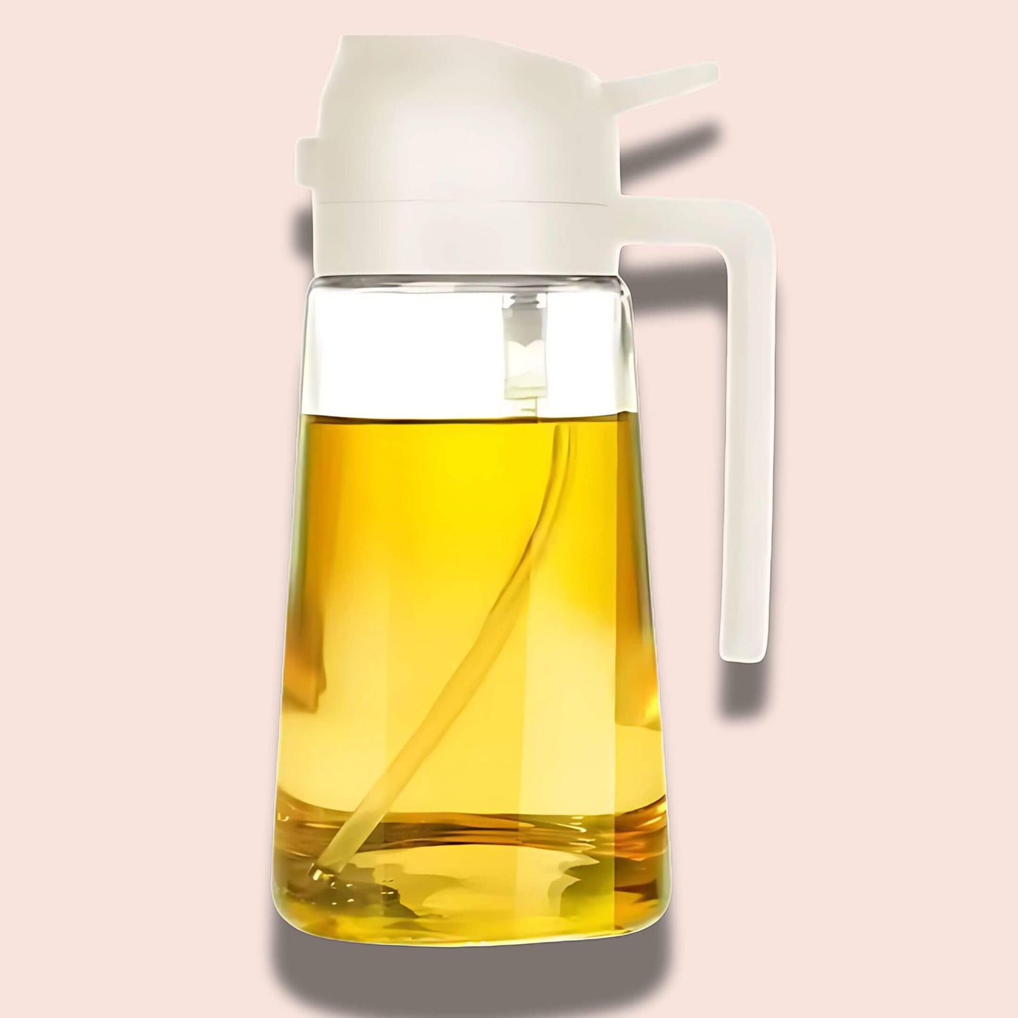 DripLock™ Oil Dispenser | Mess-Free Spray & Pour Control