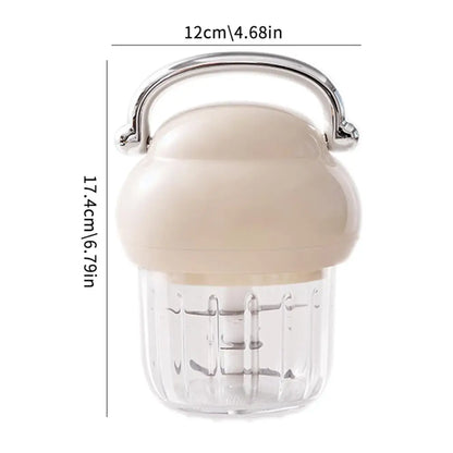 ChopMate™ Pro 2.0 — Cordless Mini Food Processor (USB Rechargeable, Dishwasher-Safe)